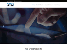 Tablet Screenshot of catele.com